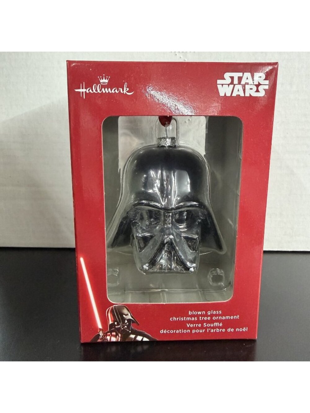 Darth Vader Starwars Christmas Tree Decoration Blown Glass Ornament